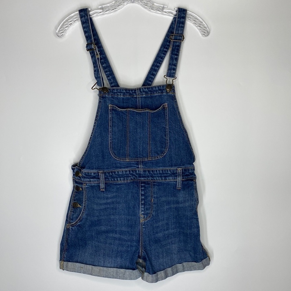Old Navy Denim Criss Cross Shortalls Size Small